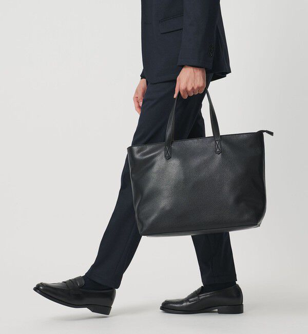 UNITED ARROWS「レザーライク トートバッグM」|トートバッグ|