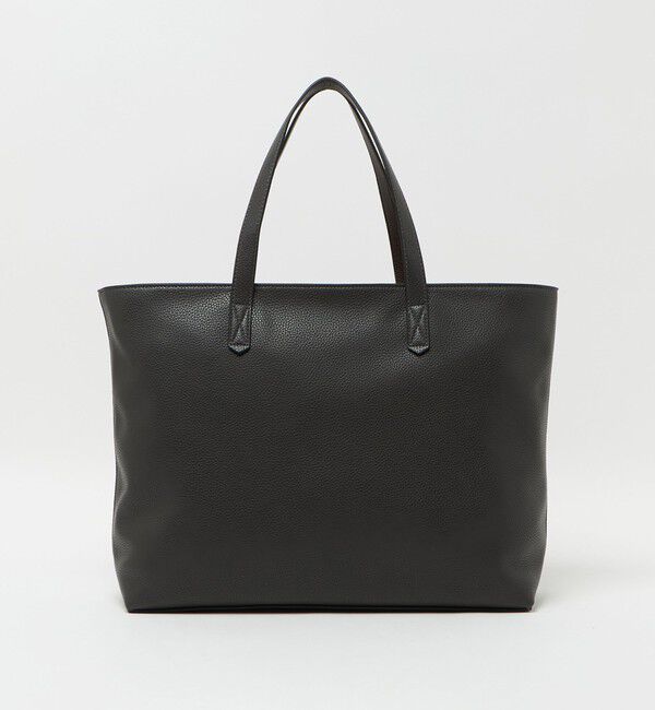 UNITED ARROWS「レザーライク トートバッグM」|トートバッグ|DK.GRAY