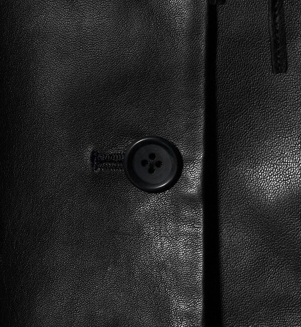 AEWEN MATOPH「＜AEWEN MATOPH＞フードラムレザーブルゾン ‐2WAY‐」|その他|