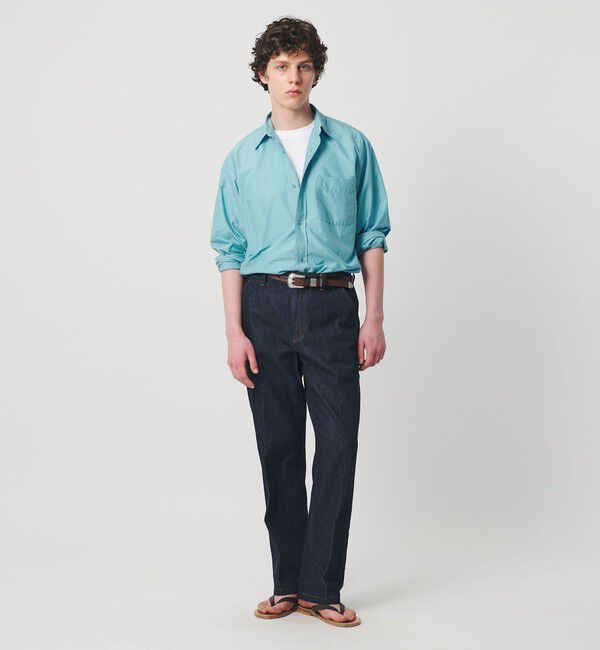 UNITED ARROWS「ヨネザワ シルクポプリン ボタンダウン シャツ「 SLOW &　」」|シャツ・ブラウス|