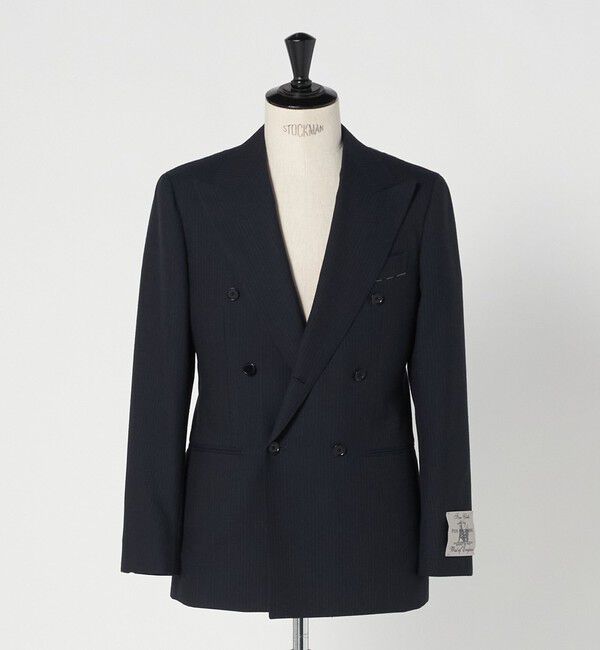 UNITED ARROWS「FOX BROTHERS ストライプ ダブル 6ボタン スーツ MC-MODEL」|スーツ|