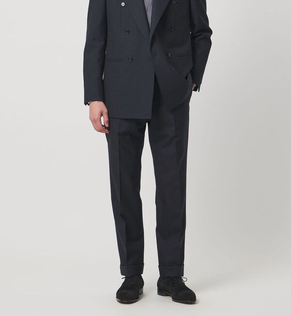 UNITED ARROWS「FOX BROTHERS ストライプ ダブル 6ボタン スーツ MC-MODEL」|スーツ|