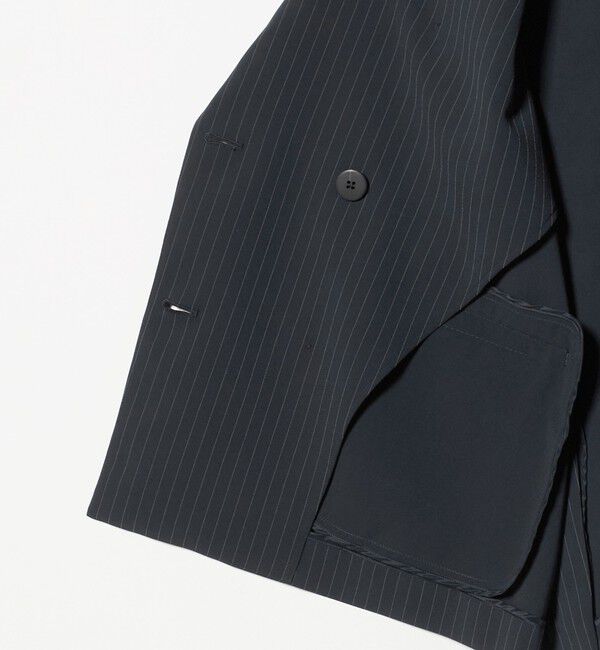 UNITED ARROWS「Drapy ピンストライプ テーラード ミドル ベスト」|ベスト・ジレ|