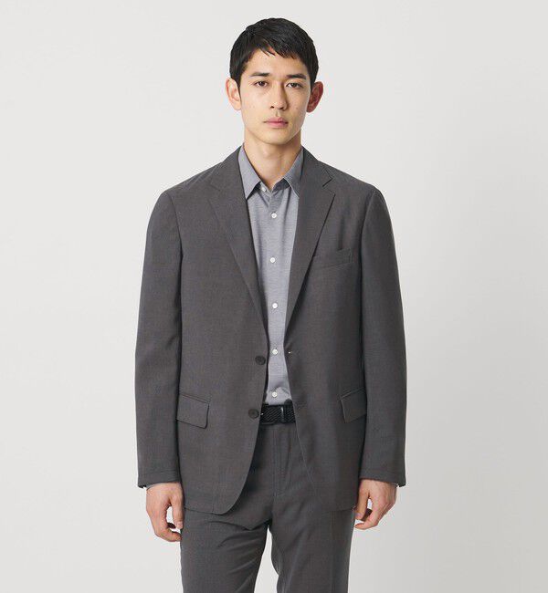 UNITED ARROWS「ウールルック 2ボタン シングル テーラードジャケット UA COZY　ウォッシャブル　ヨコストレッチ」|テーラードジャケット|