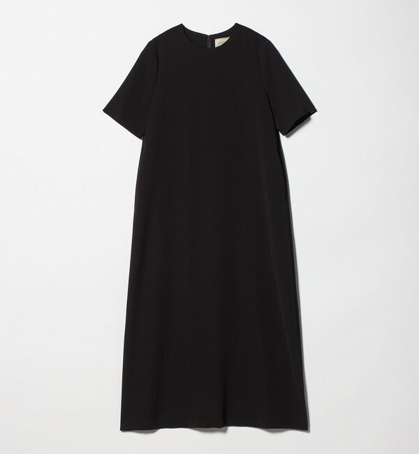 UNITED ARROWS「Drapy ショートスリーブ ワンピース ‐ウォッシャブル‐」|ワンピース|