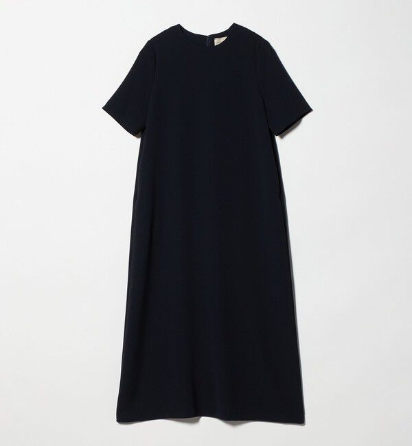 UNITED ARROWS「Drapy ショートスリーブ ワンピース ‐ウォッシャブル‐」|ワンピース|