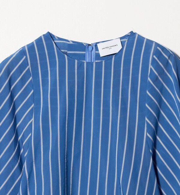 UNITED ARROWS「クリーン ストライプ マリン ブラウス ‐ウォッシャブル‐」|シャツ・ブラウス|