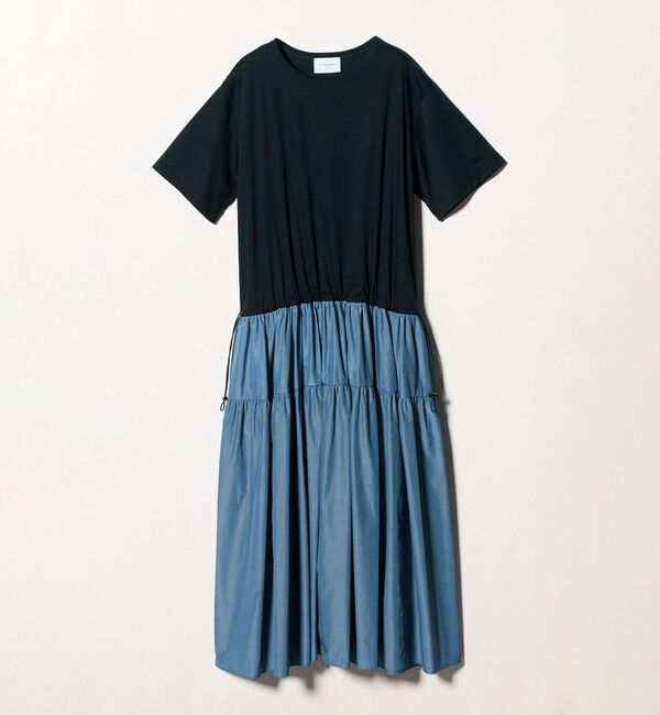 UNITED ARROWS「カット コンビ ドッキング ワンピース」|ワンピース|