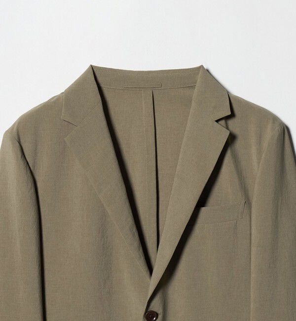 UNITED ARROWS「ポリエステル T＆T 2ボタン テーラードジャケット UA COZY ウォッシャブル ヨコストレッチ」|テーラードジャケット|