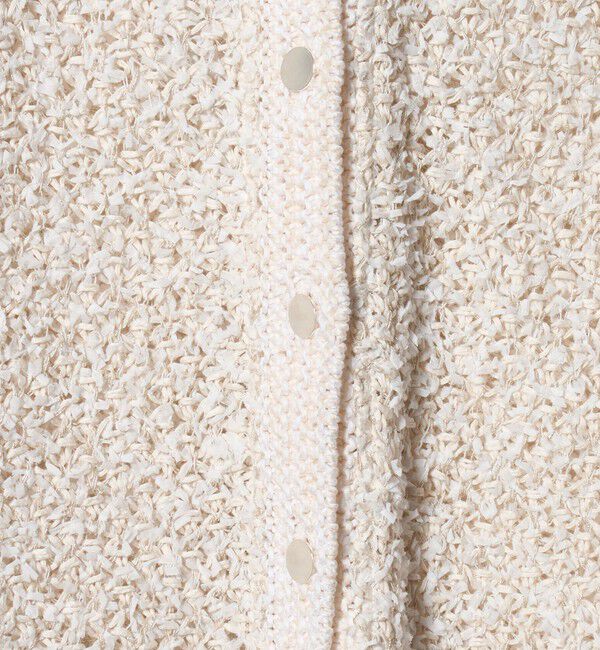 UNITED ARROWS「YTM 7分袖 カラー ミックス カーディガン」|カーディガン|