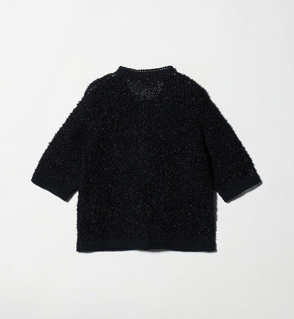 UNITED ARROWS「YTM 7分袖 カラー ミックス カーディガン」|カーディガン|