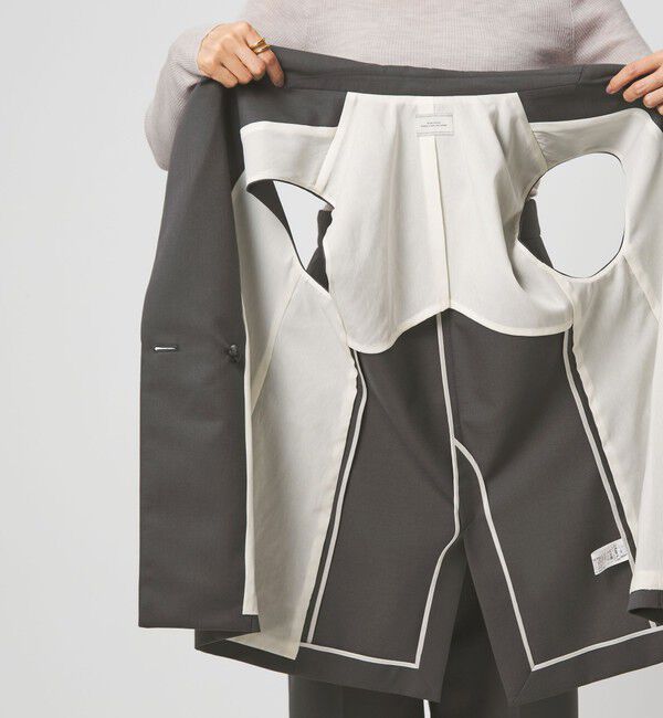 UNITED ARROWS green label relaxing「Greed グリード テーラード ジレ ウォッシャブル」|ベスト・ジレ|