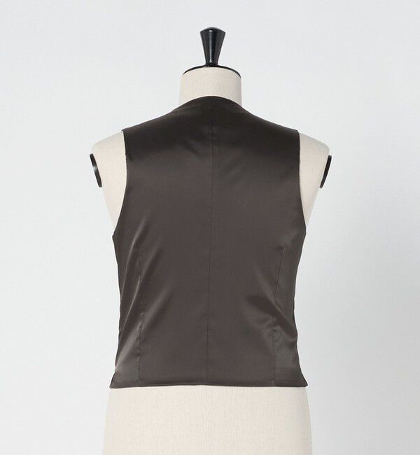 UNITED ARROWS green label relaxing「A+ TWPU トロピカル無地 スリム 5B セットアップ ベスト -ウォッシャブル-」|スーツ|