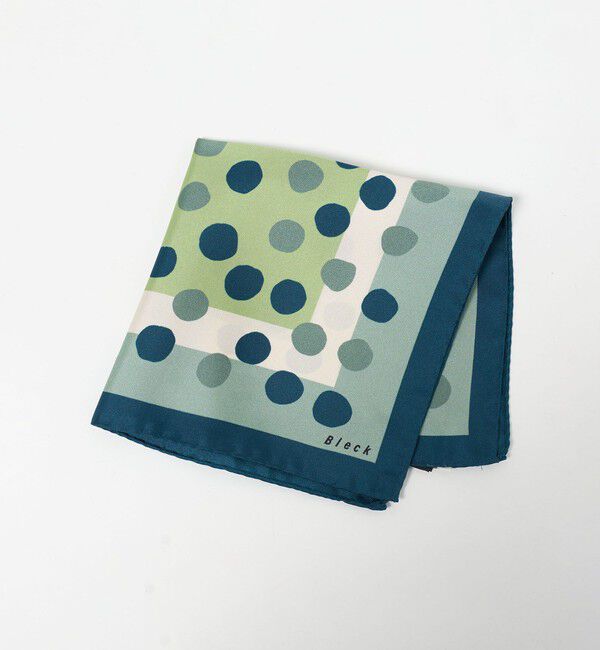 UNITED ARROWS green label relaxing「＜Bleck＞ドット ポケットチーフ」|その他|NAVY
