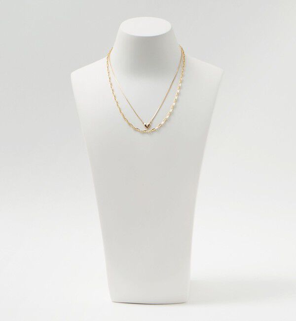 UNITED ARROWS green label relaxing「【WEB限定】3WAY コンビチェーン ネックレス（２本セット）」|ネックレス|