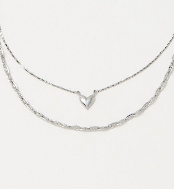 UNITED ARROWS green label relaxing「【WEB限定】3WAY コンビチェーン ネックレス（２本セット）」|ネックレス|