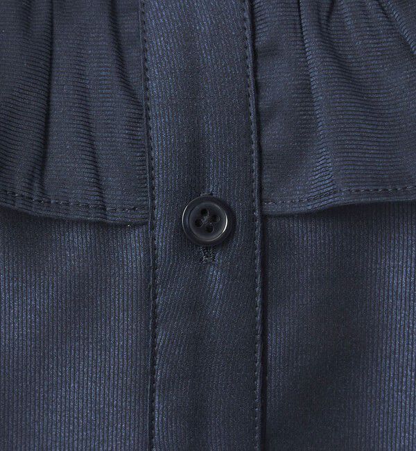 UNITED ARROWS green label relaxing「カールマイヤー ヨーク フリル ブラウス マシンウォッシャブル 通気性」|シャツ・ブラウス|