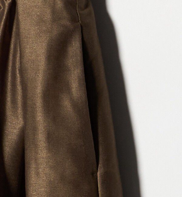 UNITED ARROWS green label relaxing「カールマイヤー タック ギャザー スカート」|フレア|