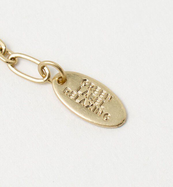 UNITED ARROWS green label relaxing「ボール＆バー デザインチェーン ネックレス」|ネックレス|