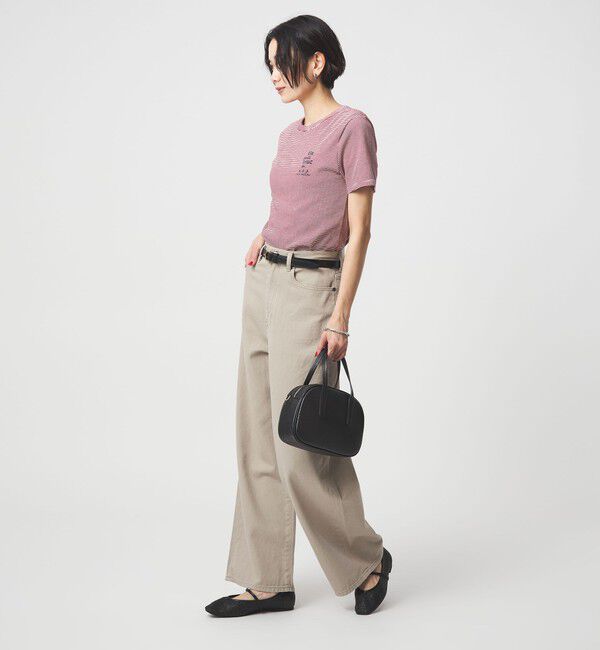 UNITED ARROWS green label relaxing「【別注】＜PETIT BATEAU＞ショートスリーブ プリント Tシャツ」|Tシャツ・カットソー|