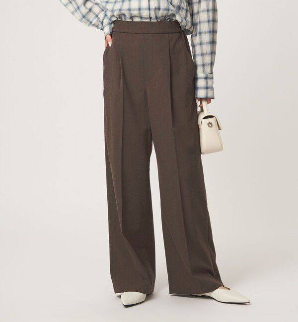 UNITED ARROWS green label relaxing「【WEB限定】＜at ease＞オルマイ ワイド パンツ ストレッチ UVカット」|その他|