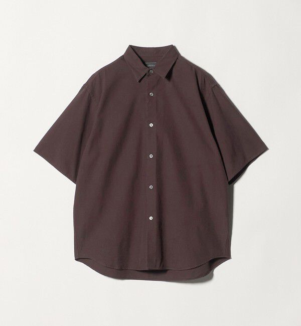UNITED ARROWS green label relaxing「FINE BASIC スビン オックスフォード ジャストルーズ 半袖 シャツ」|シャツ・ブラウス|