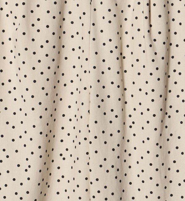 UNITED ARROWS green label relaxing「BREEZE LINEN ブリーズリネン ワイド パンツ オフホワイト ドット」|その他|