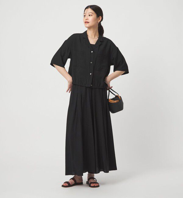 UNITED ARROWS green label relaxing「［size SHORTあり］【WEB限定】＜at ease＞キュロット パンツ」|キュロット|