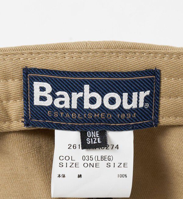 UNITED ARROWS green label relaxing「＜Barbour＞Cascade sports コットン キャップ」|キャップ・キャスケット|