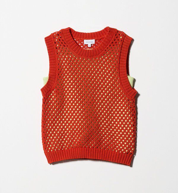 UNITED ARROWS green label relaxing「サマーニットベスト ＋ キャミ セット / キッズ 140cm-160cm」|ベスト・ジレ|