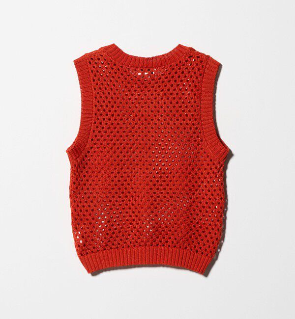 UNITED ARROWS green label relaxing「サマーニットベスト ＋ キャミ セット / キッズ 140cm-160cm」|ベスト・ジレ|