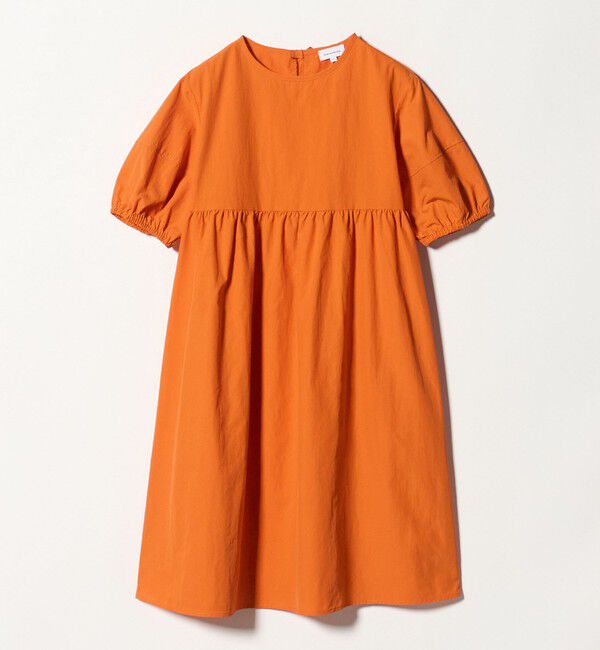 UNITED ARROWS green label relaxing「バックリボン タッサー ワンピース / キッズ 140cm-160cm」|ワンピース|ORANGE