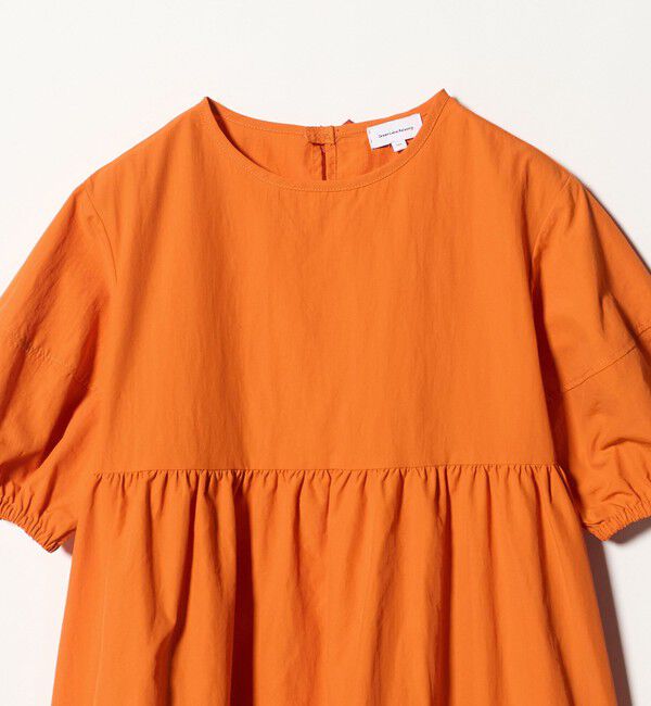 UNITED ARROWS green label relaxing「バックリボン タッサー ワンピース / キッズ 140cm-160cm」|ワンピース|