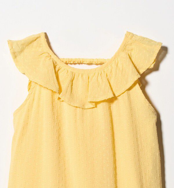 UNITED ARROWS green label relaxing「ドットフリルワンピース / キッズ 100cm-130cm」|ワンピース|