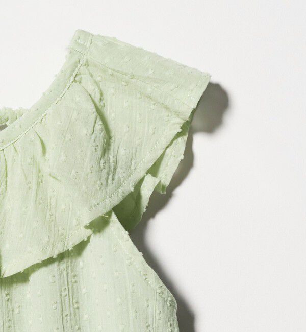 UNITED ARROWS green label relaxing「ドットフリルワンピース / キッズ 100cm-130cm」|ワンピース|