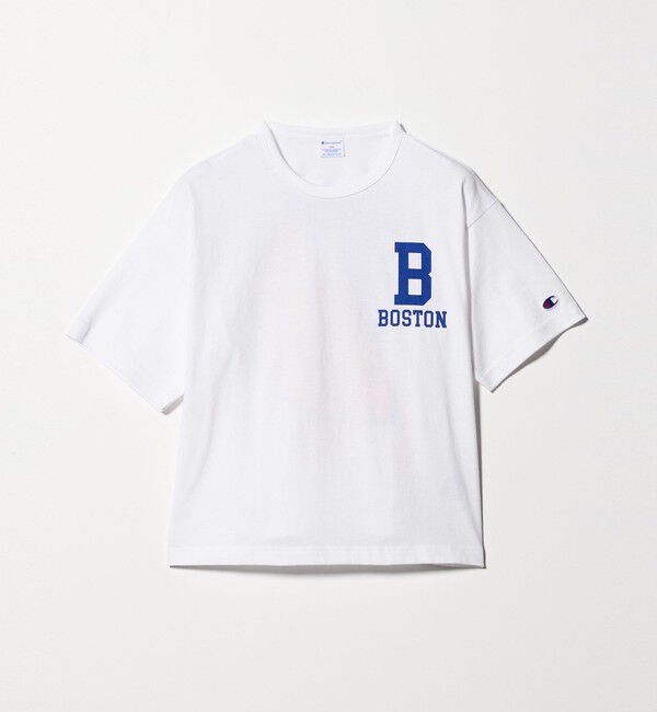 UNITED ARROWS green label relaxing「＜Champion＞ボストン ショートスリーブ Tシャツ / キッズ 140cm-160cm」|Tシャツ・カットソー|WHITE