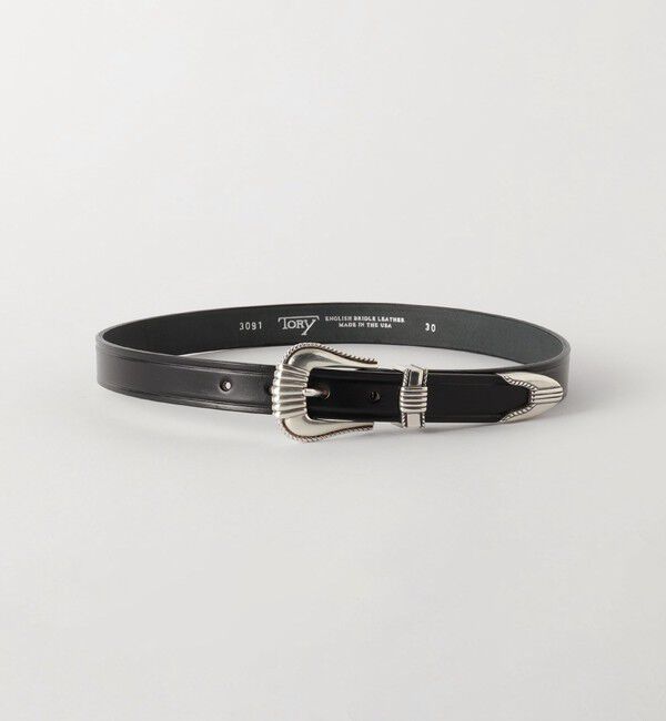 BEAUTY&YOUTH UNITED ARROWS「＜TORY LEATHER＞レザー ウェスタン ベルト」|ベルト|BLACK
