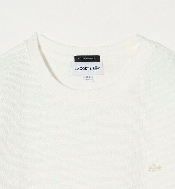BEAUTY&YOUTH UNITED ARROWS「＜LACOSTE for BEAUTY&YOUTH＞1トーン ショートスリーブ Tシャツ」|Tシャツ・カットソー|