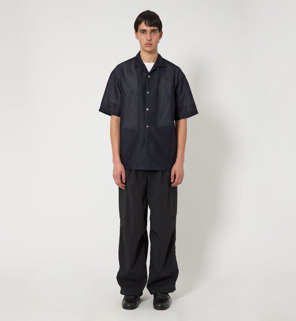 MONKEY TIME「アイレットラッセル オープンカラー シャツ」|シャツ・ブラウス|