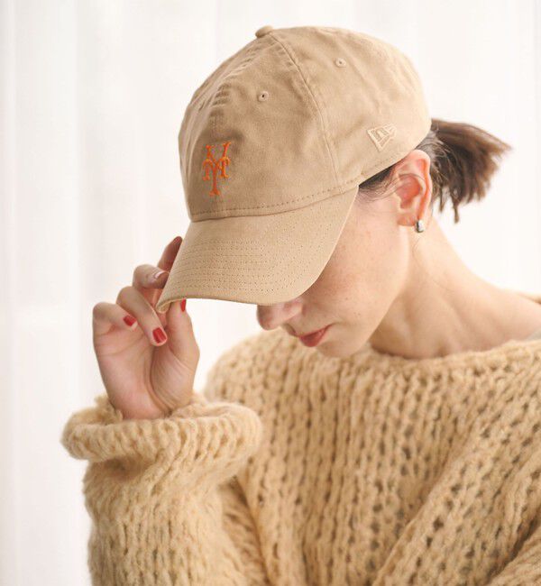 BEAUTY&YOUTH UNITED ARROWS「【別注】＜NEW ERA＞スエードライク ロゴ キャップ」|キャップ・キャスケット|BEIGE