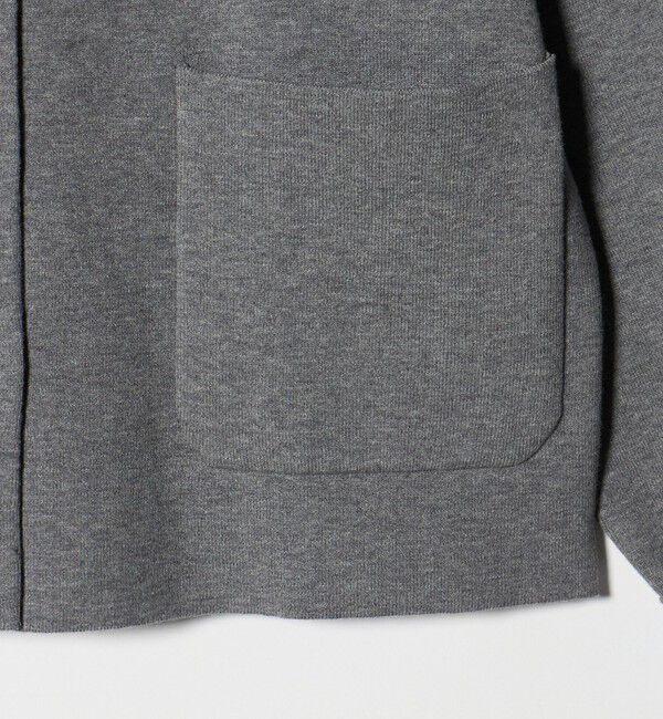 BEAUTY&YOUTH UNITED ARROWS「【WEB限定 Wardrobe DAILY MINIMAL】バイカラー スナップボタンカーディガン ウォッシャブル」|カーディガン|