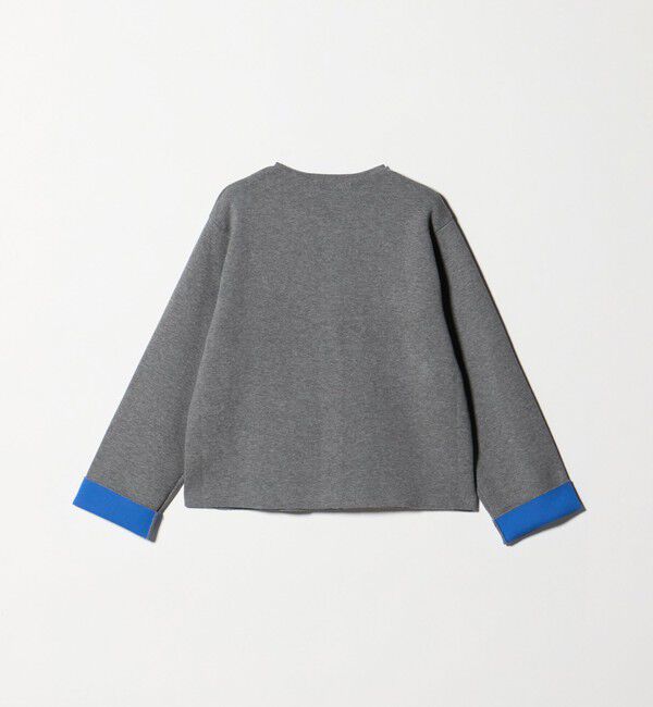 BEAUTY&YOUTH UNITED ARROWS「【WEB限定 Wardrobe DAILY MINIMAL】バイカラー スナップボタンカーディガン ウォッシャブル」|カーディガン|