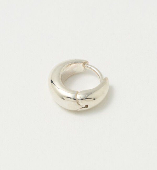 BEAUTY&YOUTH UNITED ARROWS「シルバー925 オーバル ピアス 片耳用」|ピアス|