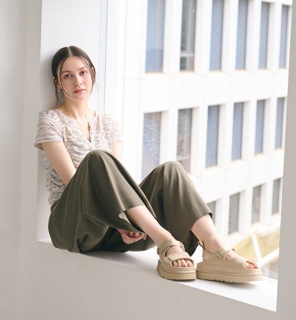 BEAUTY&YOUTH UNITED ARROWS「【国内EXCLUSIVE】＜UGG＞ゴールデングロウ エンボスド サンダル」|サンダル|