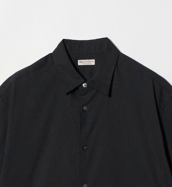 BEAUTY&YOUTH UNITED ARROWS「タンブル リネン スクエア シャツ GRANDE型」|シャツ・ブラウス|