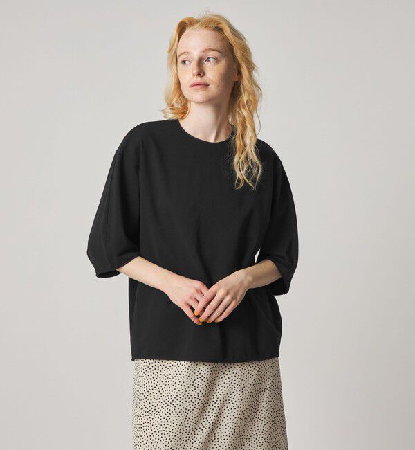 STEVEN ALAN「＜Steven Alan＞ハイゲージ スウェット コクーン プルオーバー」|Tシャツ・カットソー|