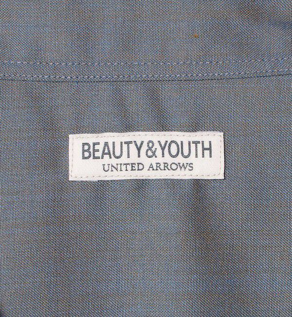BEAUTY&YOUTH UNITED ARROWS「尾州 TW レギュラー ショートスリーブ シャツ GRANDE TAPERD型 ウォッシャブル MADE IN JAPAN」|シャツ・ブラウス|