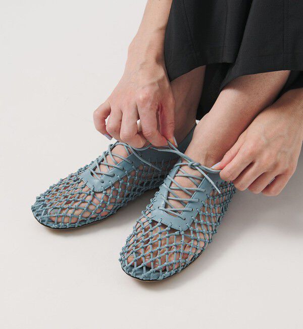 BEAUTY&YOUTH UNITED ARROWS「【別注】＜MOHI...＞WEAVE LACEUP シューズ」|ローファー|