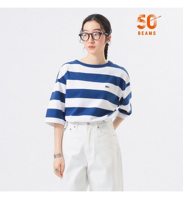 BEAMSBOY「【別注】LACOSTE / ボーダー Tシャツ」|Tシャツ・カットソー|F9F__MEHTHYLENE