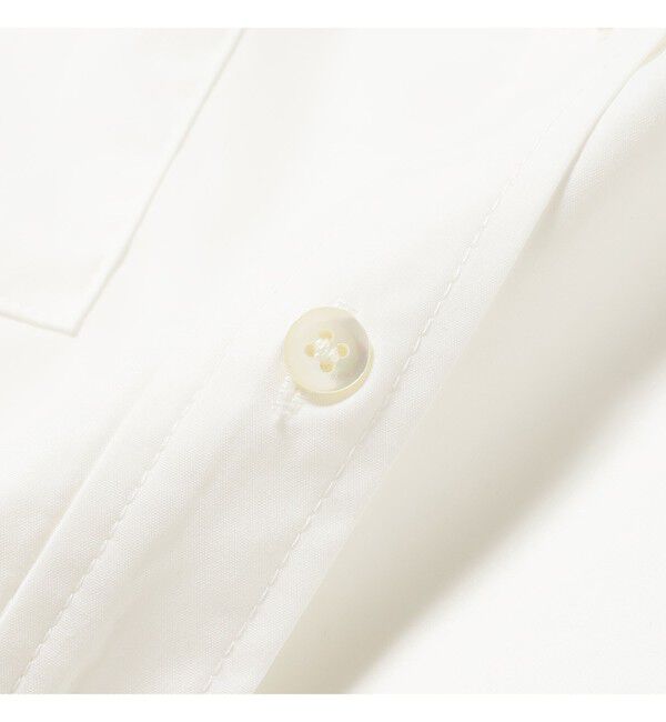 Ray BEAMS 「レイヤード ヘム クロップド シャツ」|シャツ・ブラウス|